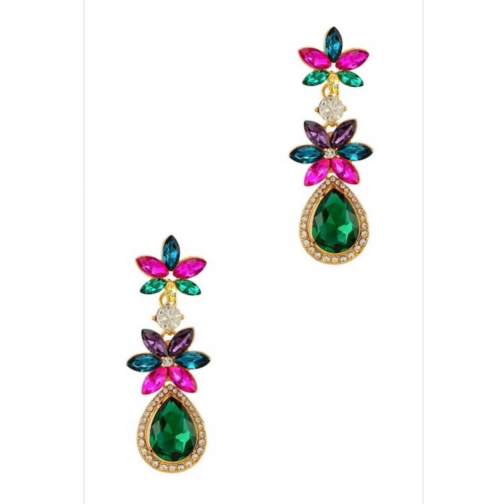 NEW YACHT CLUB ACCESS women's festive earrings in multi
